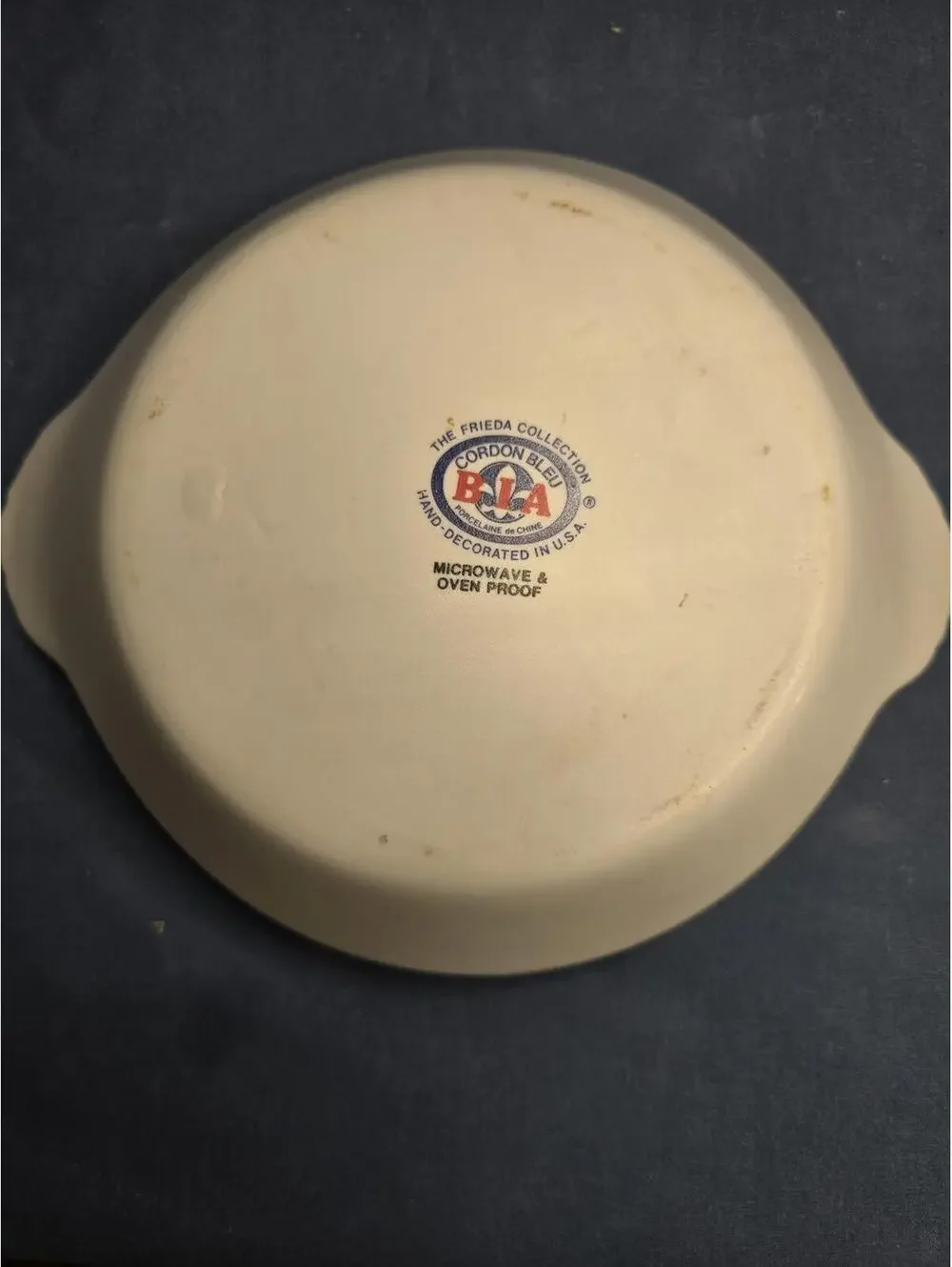 Vintage BIA Cordon Bleu Frieda Collection Baking Dish 7
